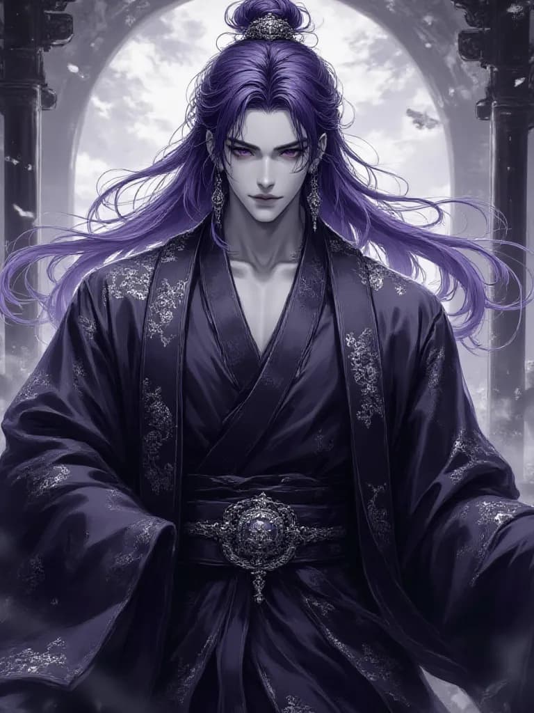 Thumbnail of Yin Yue, the Violet Moon Celestial