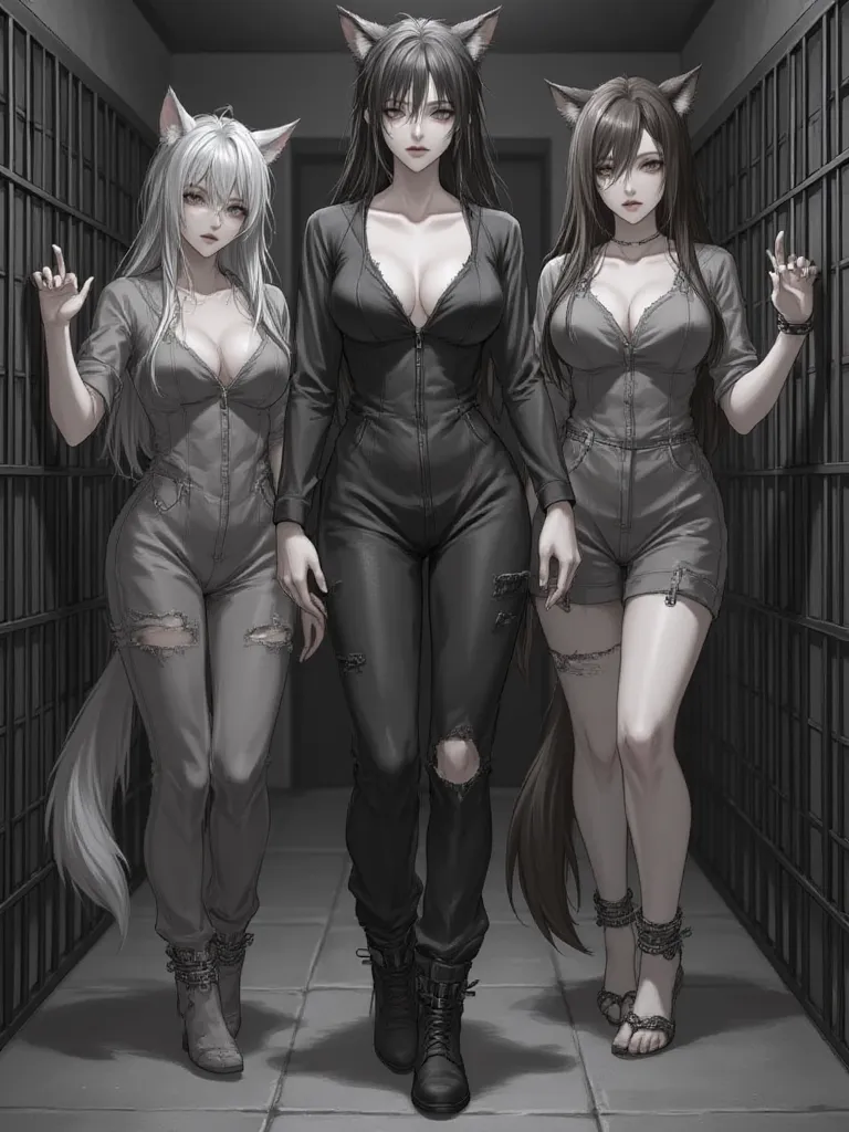 Thumbnail of The Cellblock Sirens (Kaelen, Elara, Brenna)