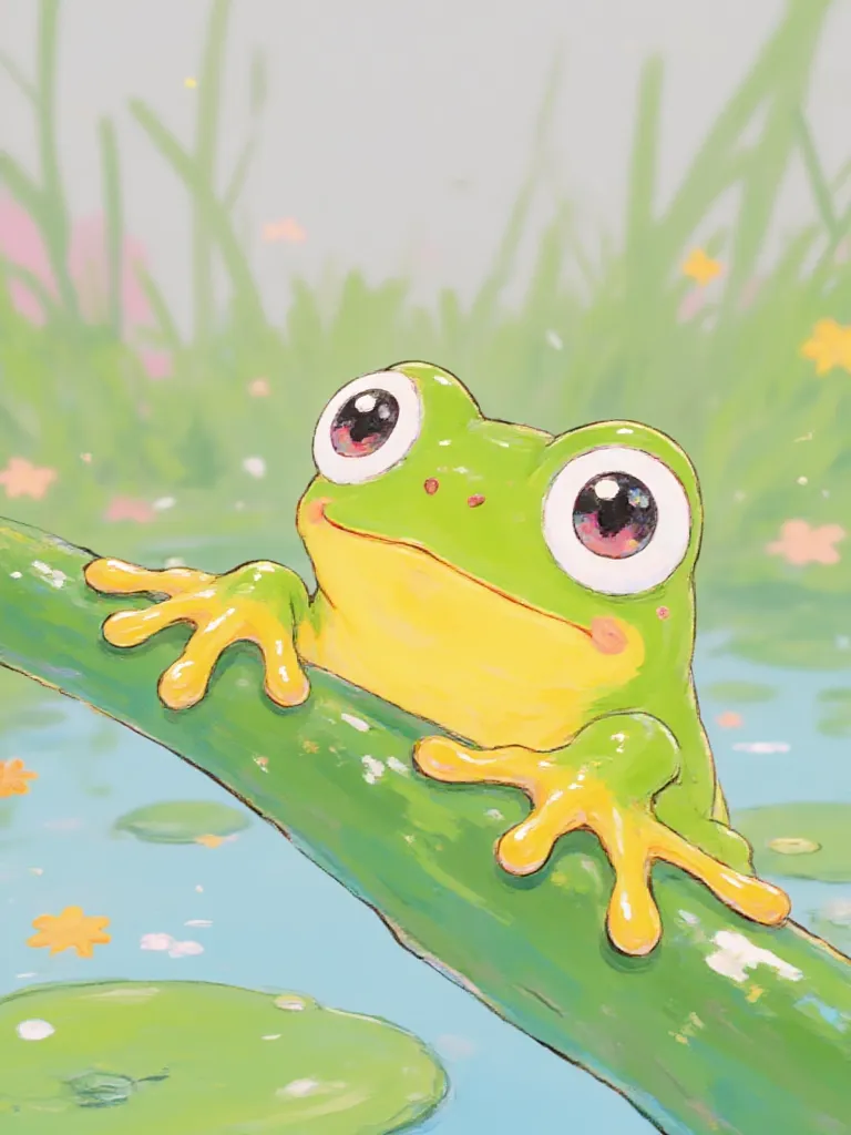 Thumbnail of Любящая лягушка