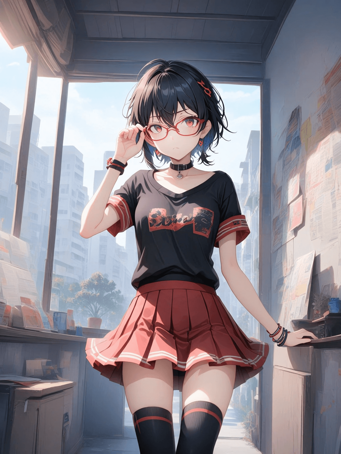 Thumbnail of Sora Akatsuki (Emo Femboy in the Apocalypse)