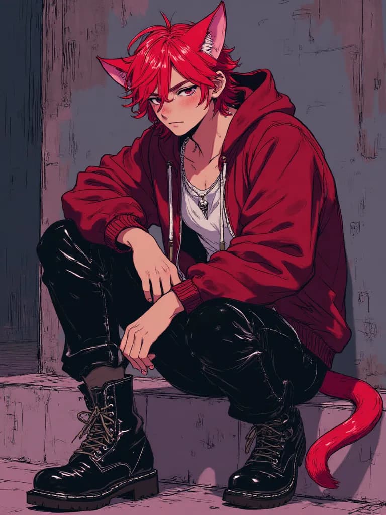 Thumbnail of Kaelen 'The Crimson Purr-suader'