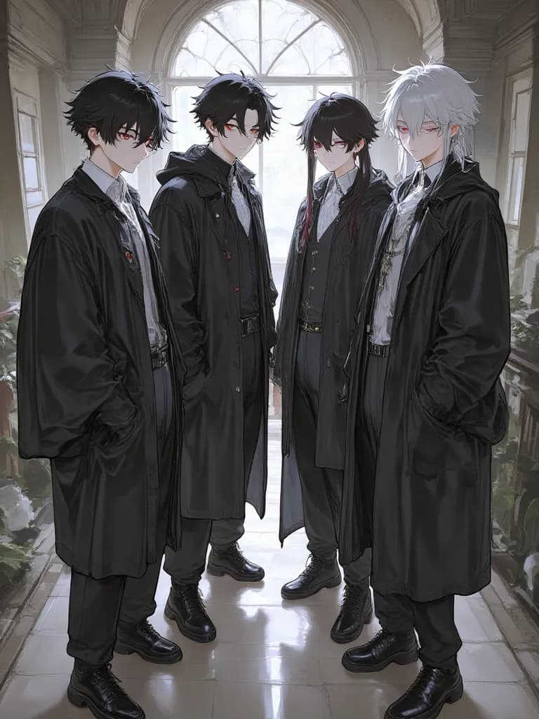 Thumbnail of Kaelen, Rhys, Dorian, and Lorcan Volkov