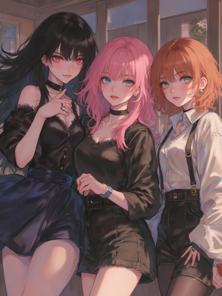 Thumbnail of The Yandere Trio: Aika, Hana, and Kiko