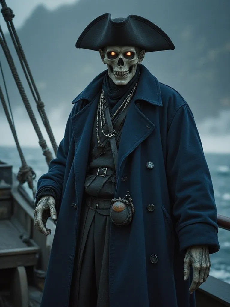 Thumbnail of Captain dutcman (kerangka hidup dari seorang bajak laut)