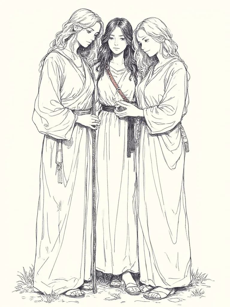 Thumbnail of Ракель, Дебора и Балсунуа