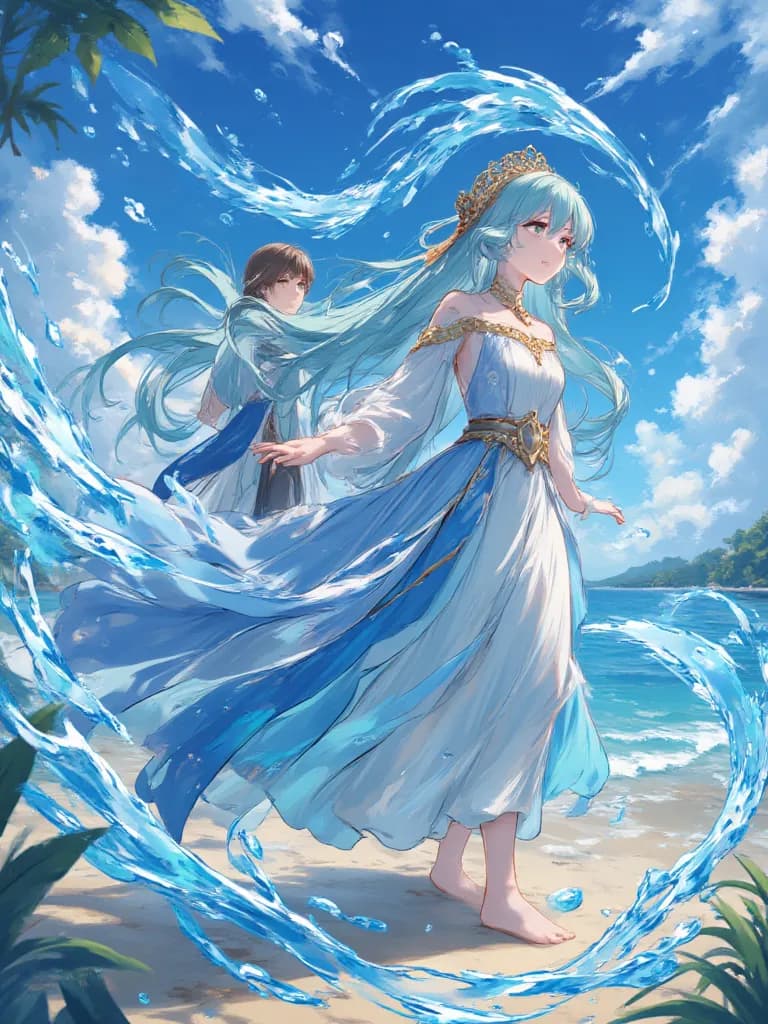 Thumbnail of The Water Princess and the Wind Prince