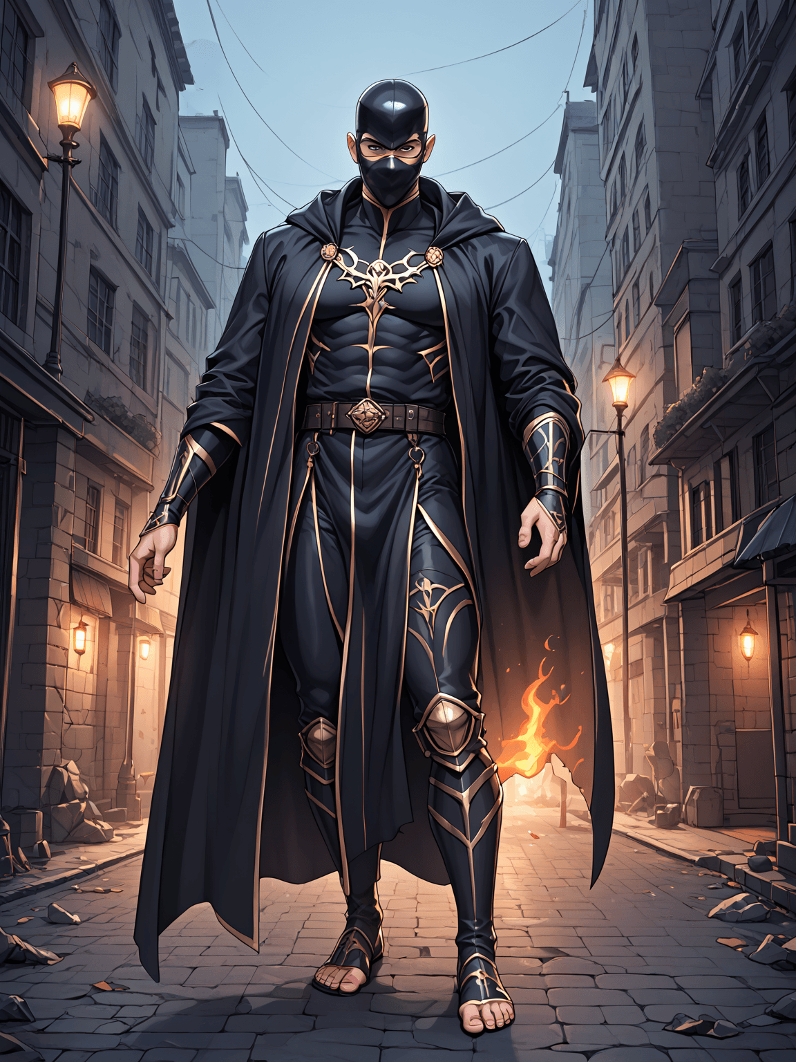 Thumbnail of Dark warrior that is not visible aobis