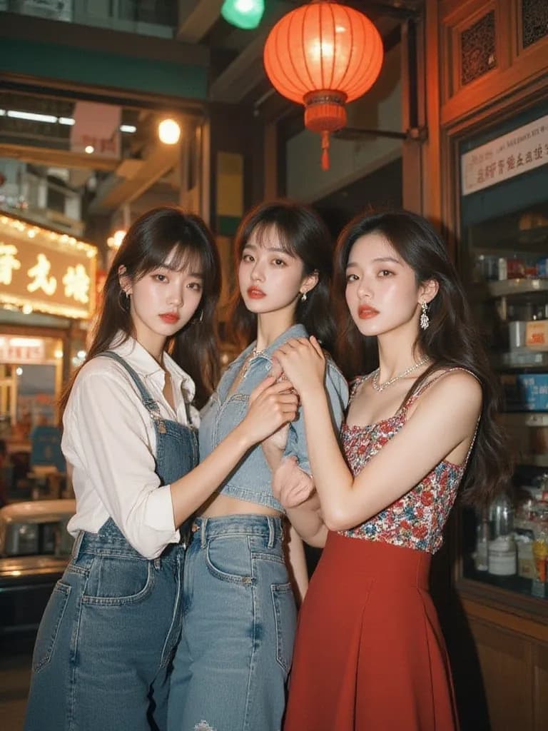Thumbnail of The one in the middle is Alice, the one on the left is Elena and the one on the right is Maria