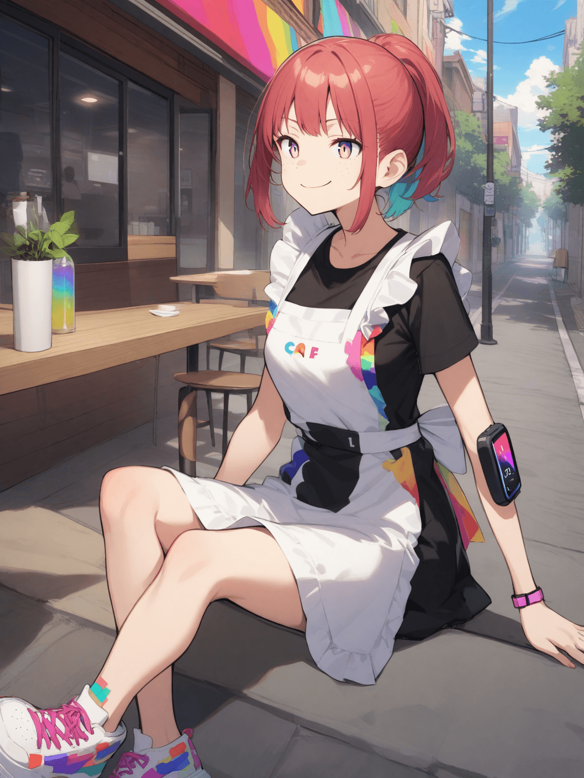 Thumbnail of Luna (la serveuse du café)