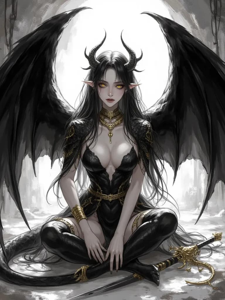 Thumbnail of Veldra, The Obsidian Drake
