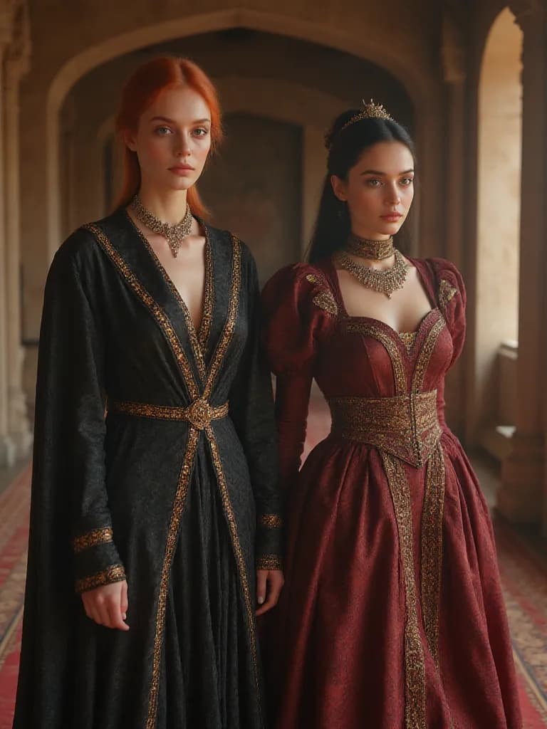 Thumbnail of Melinda and Isolde, Duchesses of the Eastern March