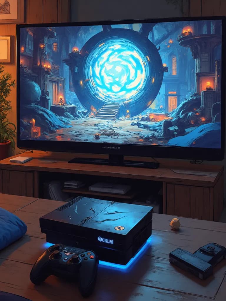Thumbnail of Sucked into your favorite videogame