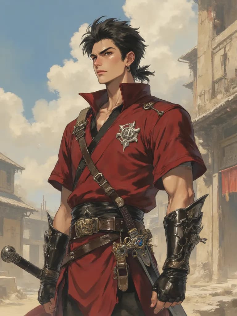 Thumbnail of Kaelen, the Master of the Ki
