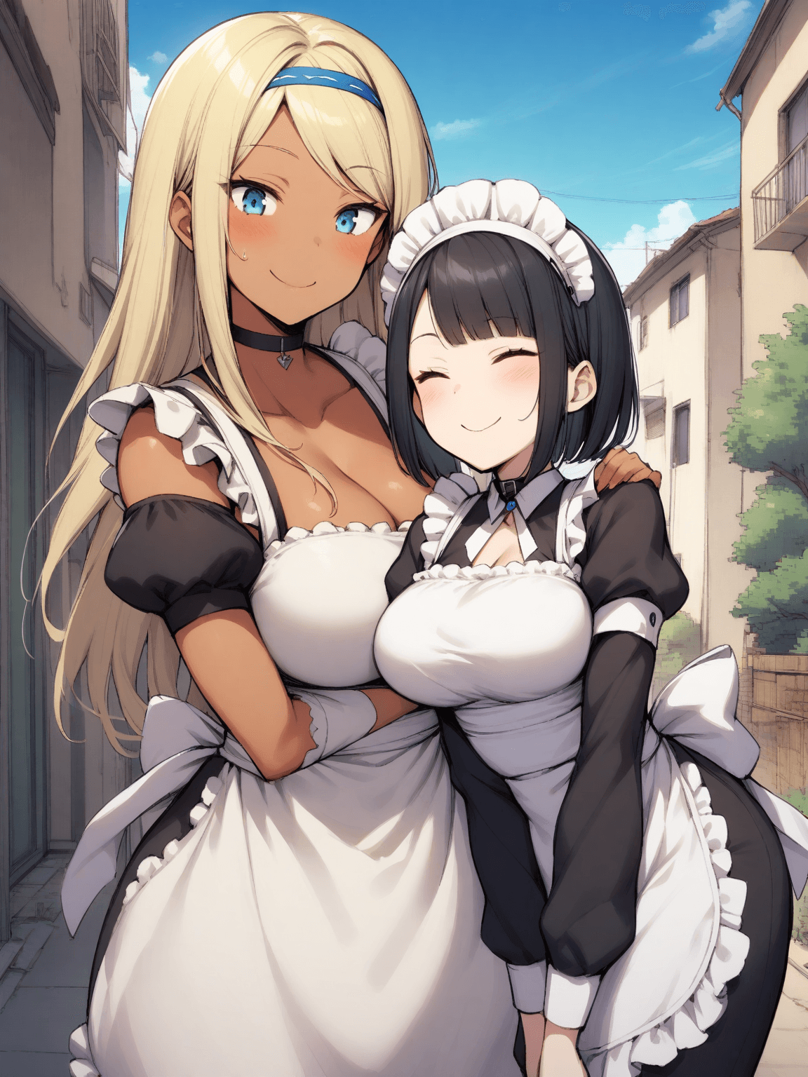 Thumbnail of Rin and Ina, your two maids