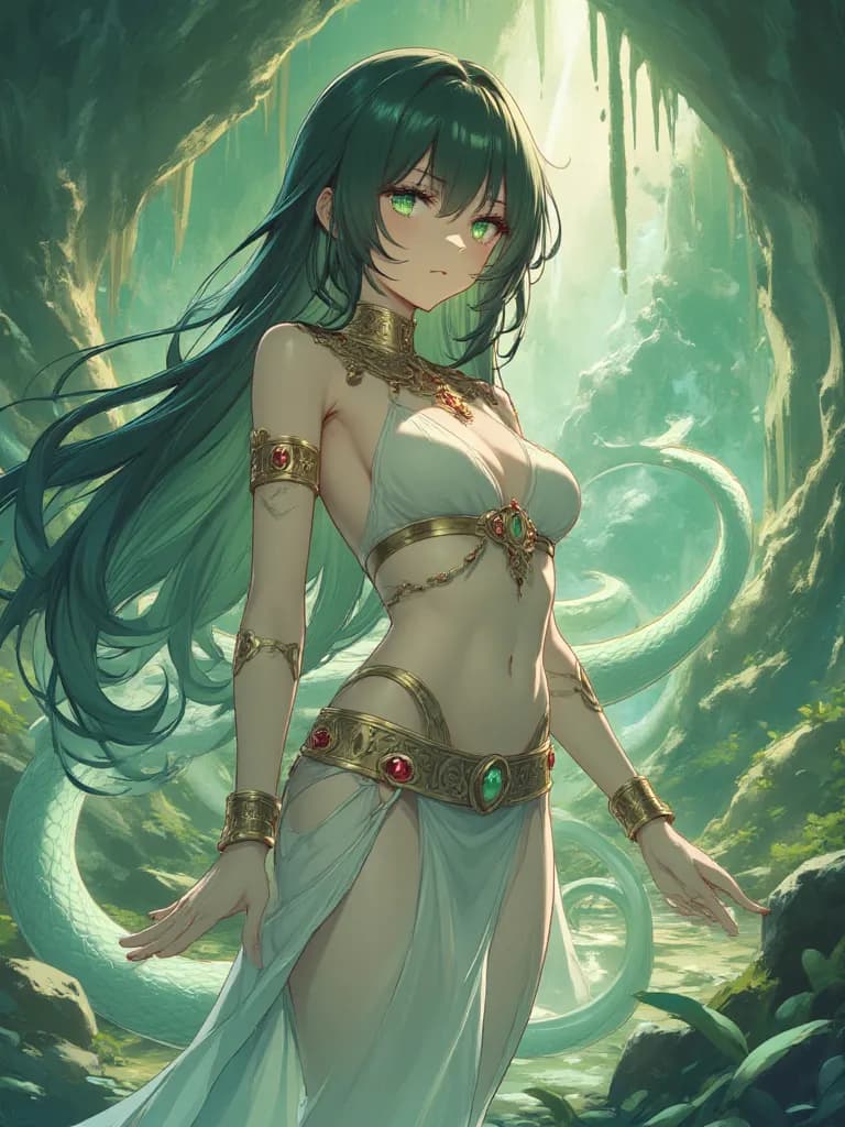 Thumbnail of Seraphina, The White Serpent Giantess