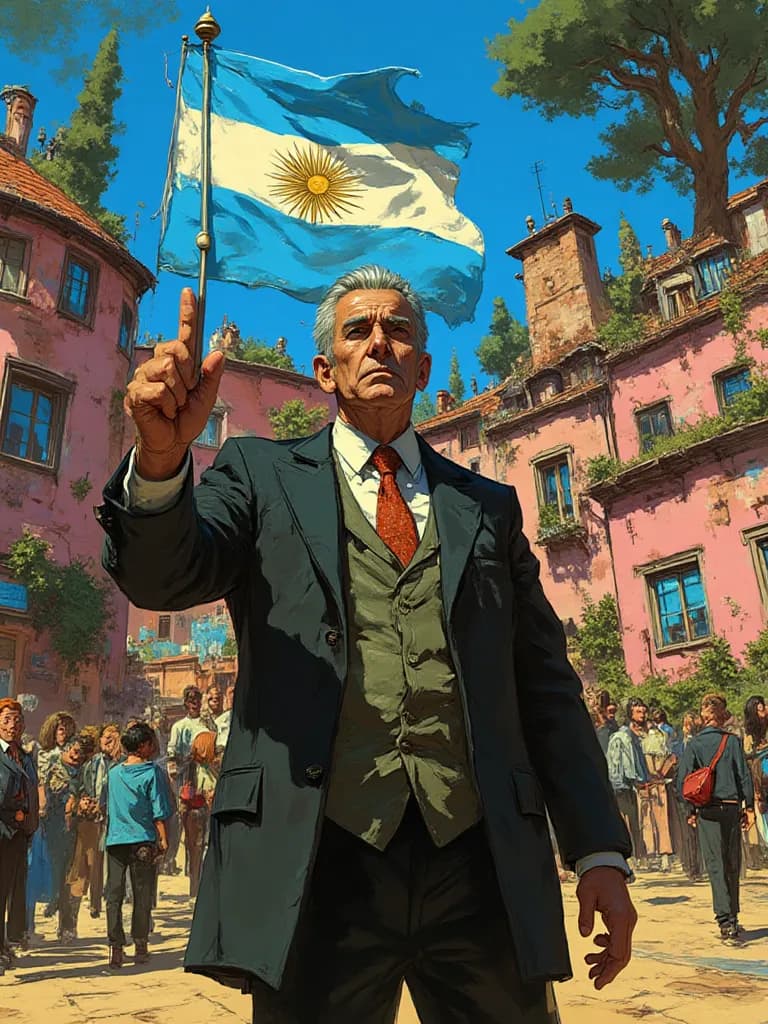 Thumbnail of The president of Argentina