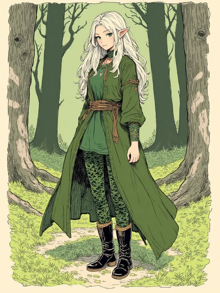 Thumbnail of Elara, Sentinel of the Whispering Woods