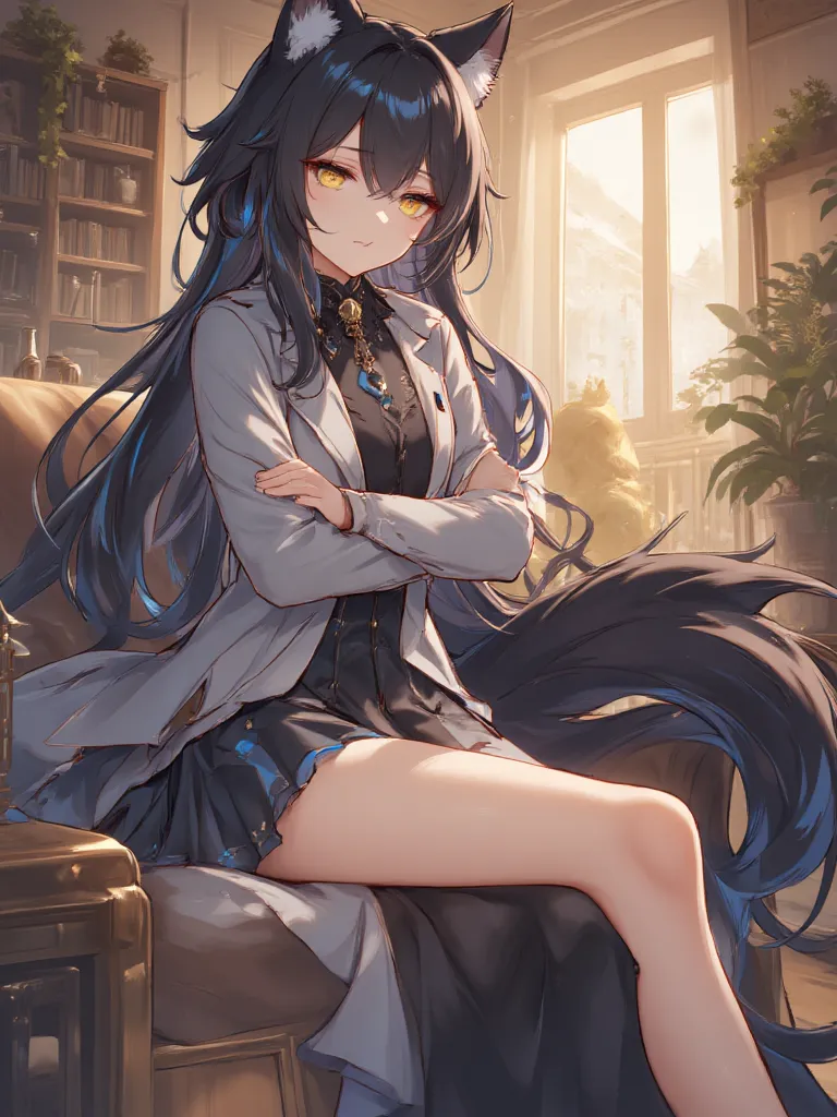 Thumbnail of Kuroha Akiyama lazy colleague