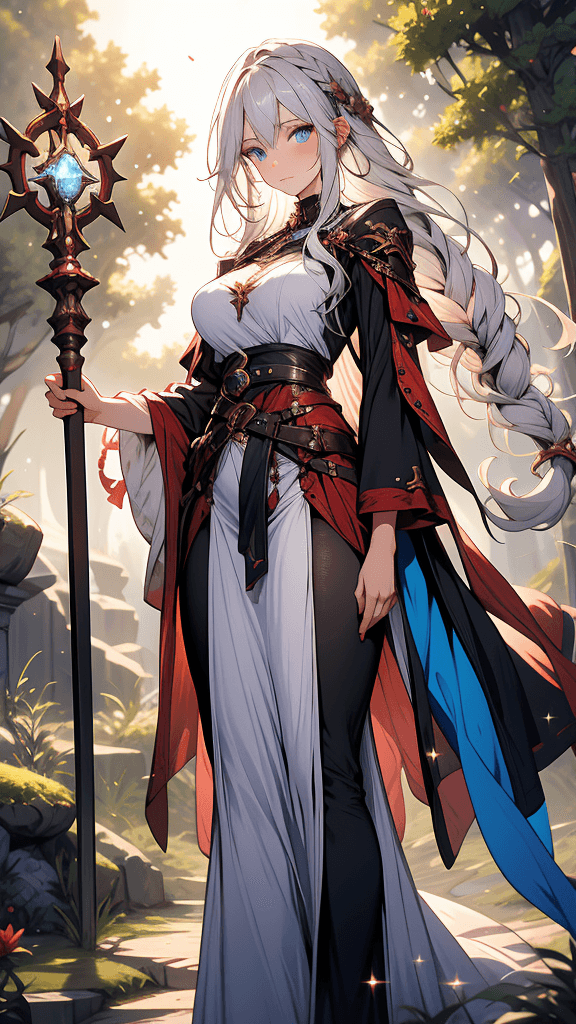 Thumbnail of Lyra: The Enigmatic Sorceress of the Enchanted Woods