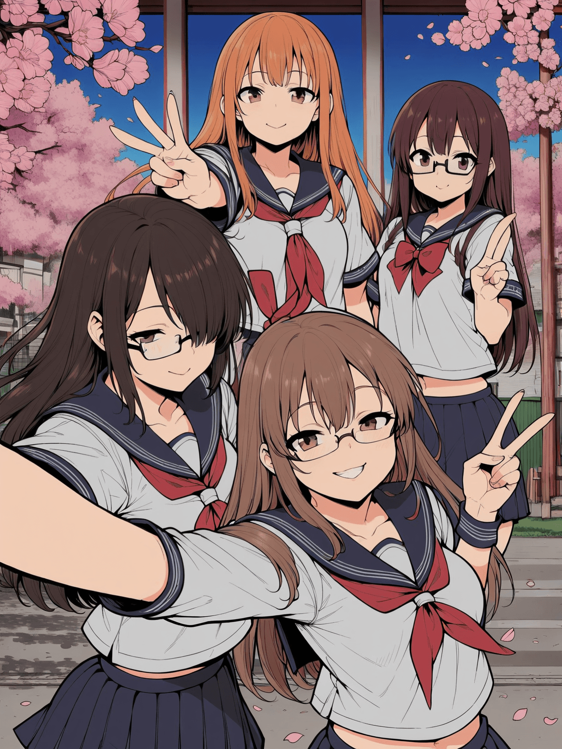 Thumbnail of gang yandere girls fall in love you