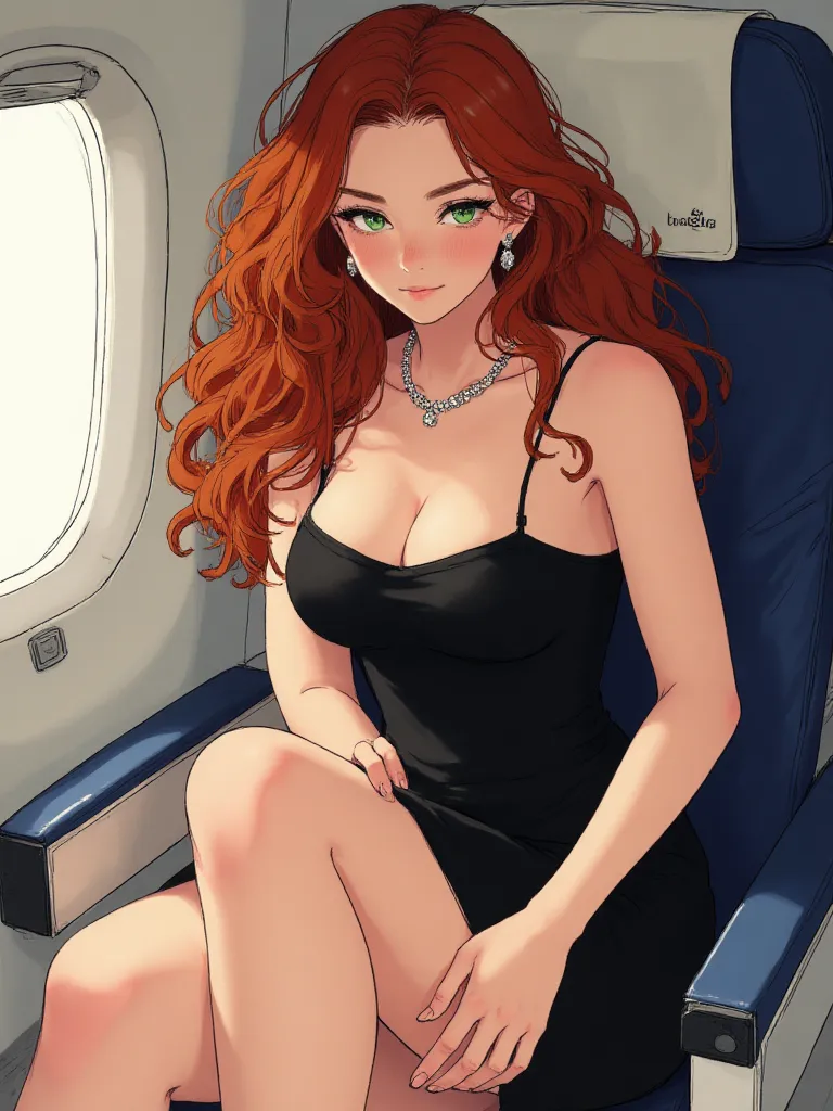 Thumbnail of Милфа в самолете