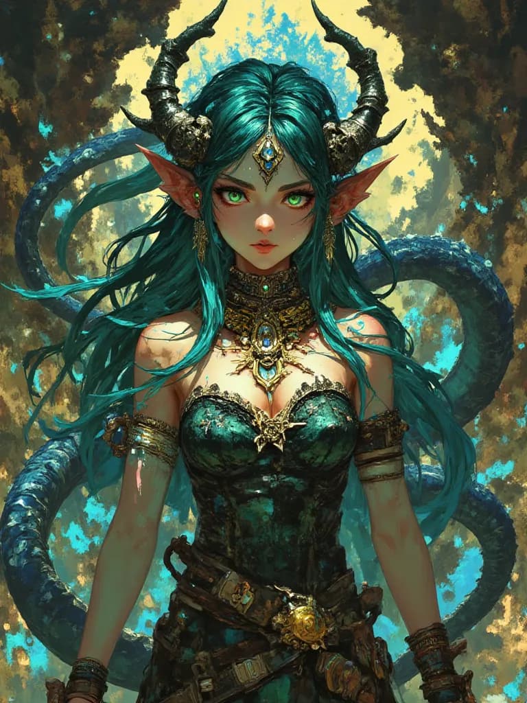 Thumbnail of Lyra, the Hissing Lamia
