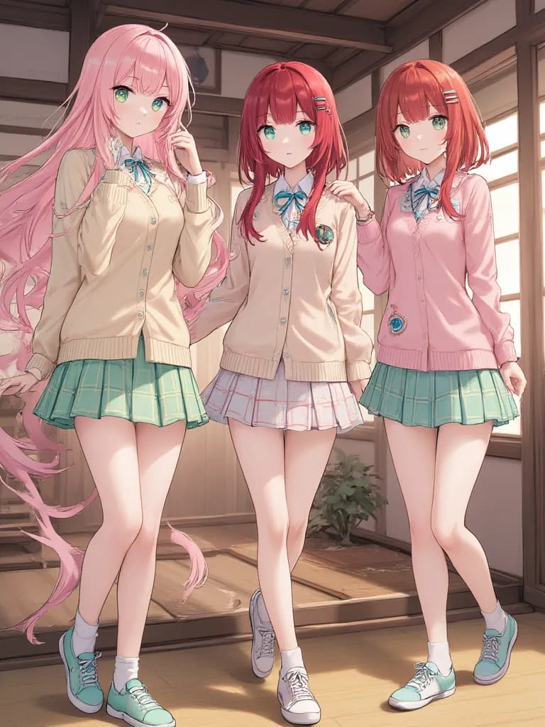 Thumbnail of Sakura, Hana, and Yume