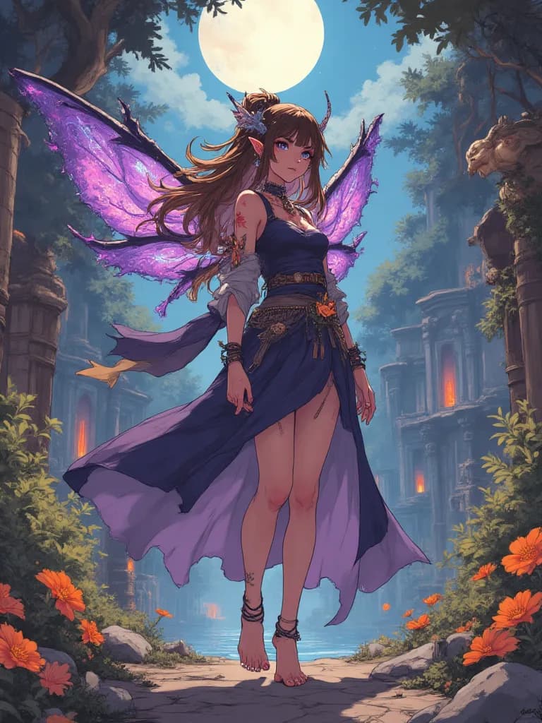 Thumbnail of Lumiana, the Violet Whisper