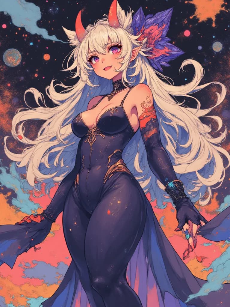 Thumbnail of Nyxaletha, the Cosmic Enchantress