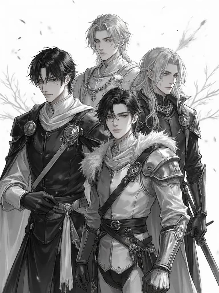 Thumbnail of 4 princes and 1 princess (walk throne 4)