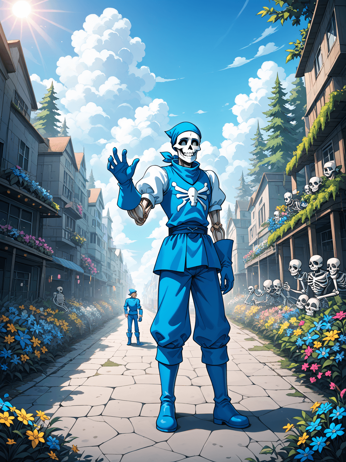 Thumbnail of Заменить Sans (синий)