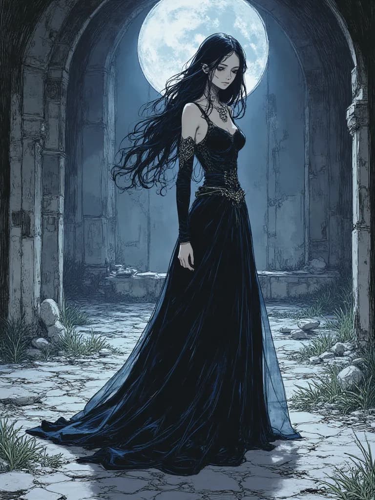 Thumbnail of Nyxara, Weaver of Shadows