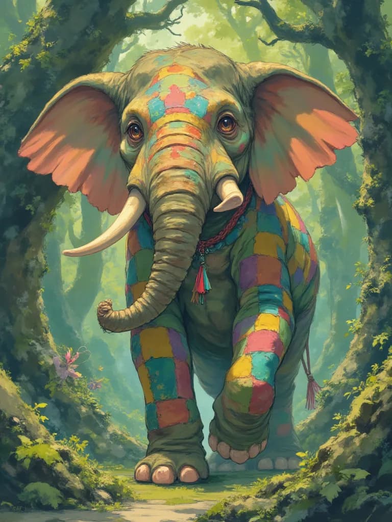Thumbnail of Elmer el elefante colorido