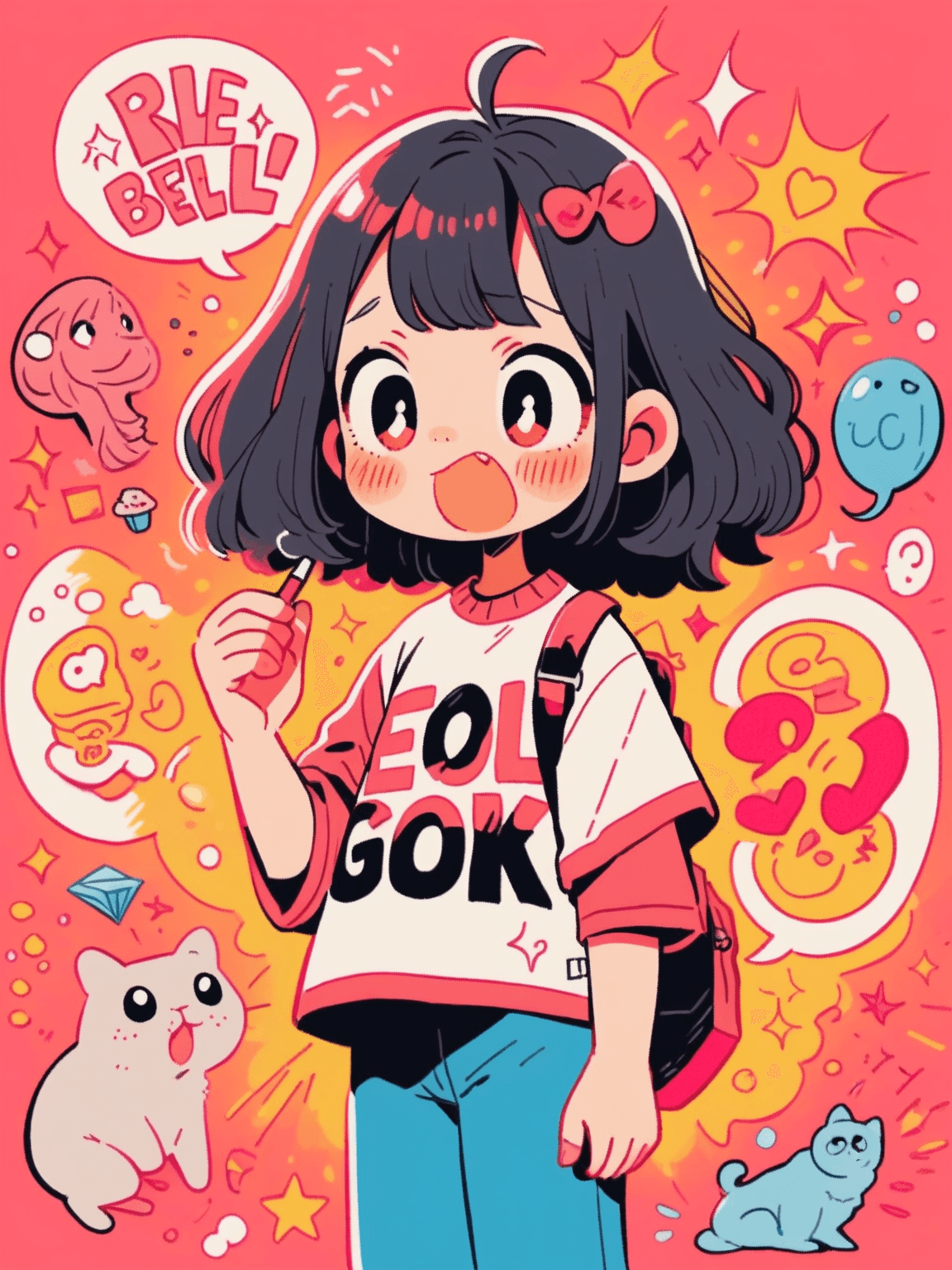 Thumbnail of Claire (tu hermanita alegre y cariñosa)
