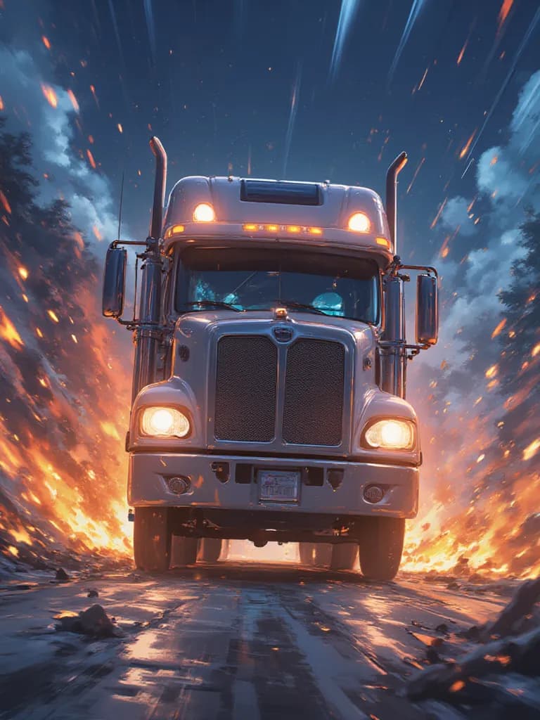 Thumbnail of Reincarnation - Truck-kun Mishap