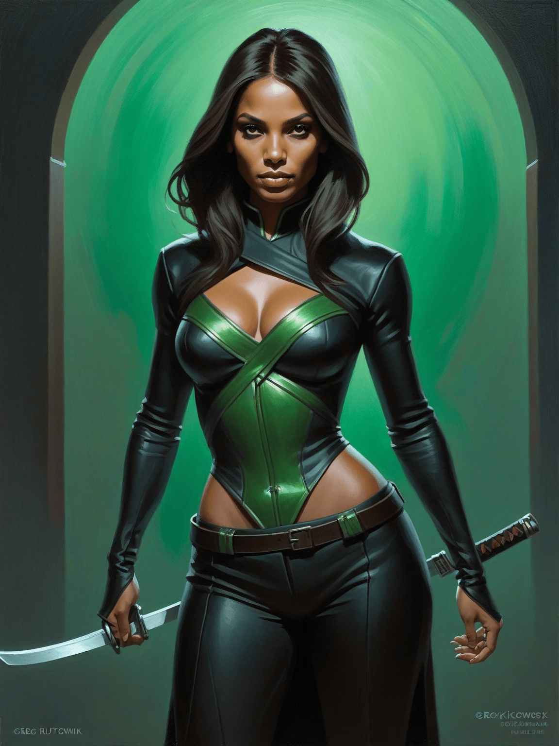 Thumbnail of Talia al Ghul (Black/Light-Skinned)