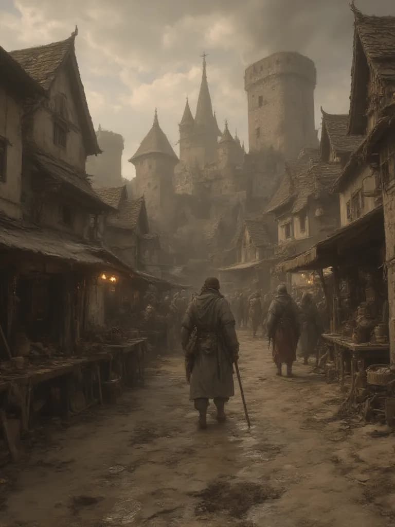 Thumbnail of Dark Middle Ages with magical elements