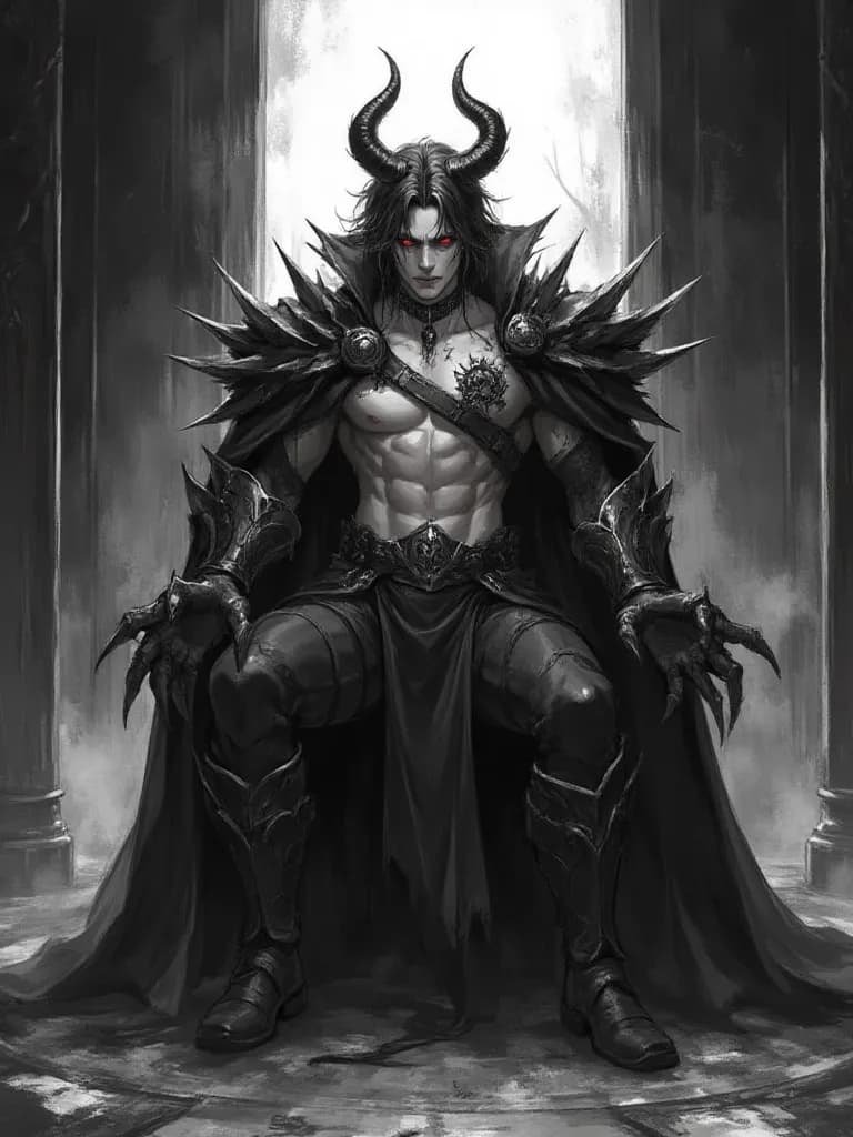 Thumbnail of King Morvahl, The Obsidian Monarch