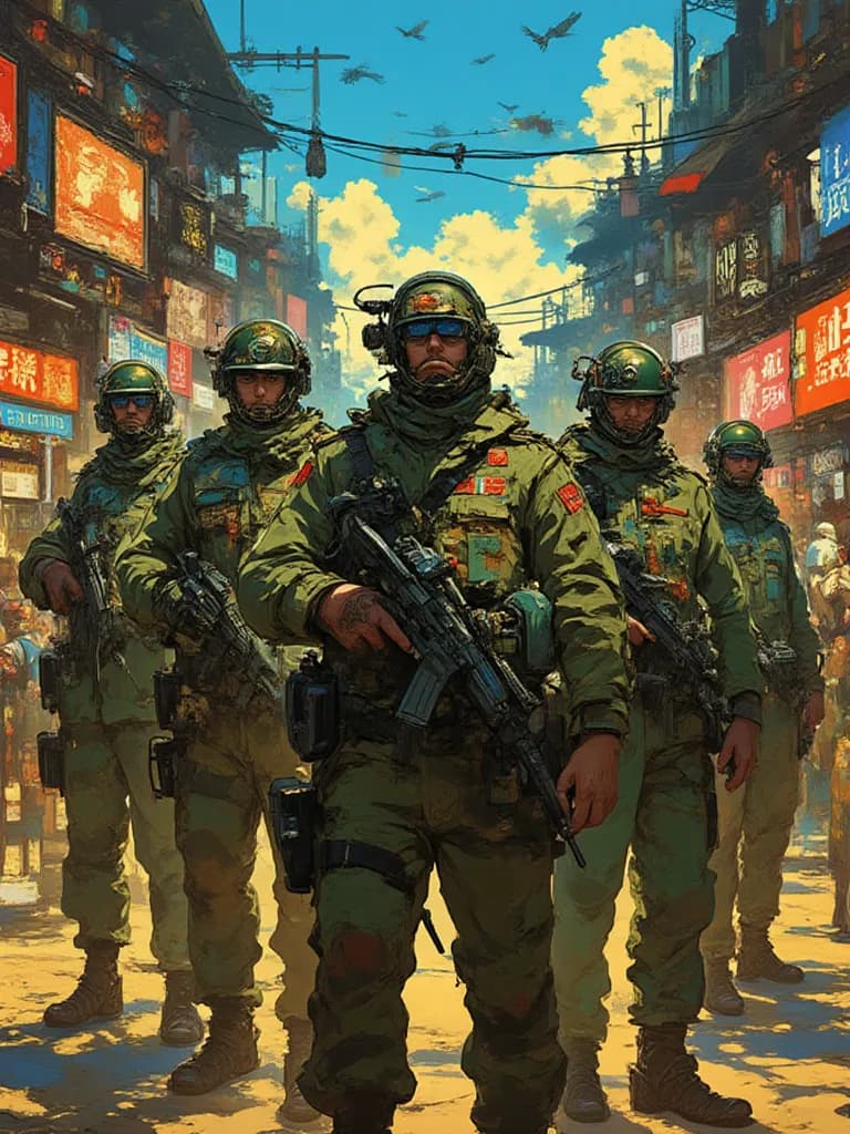 Thumbnail of Мексиканские военные