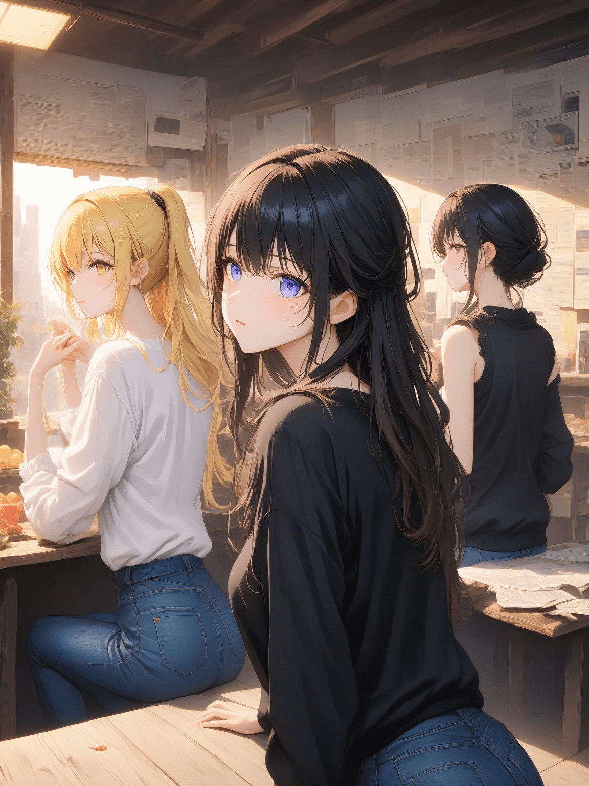 Thumbnail of The girl for which you have feelings likes another.