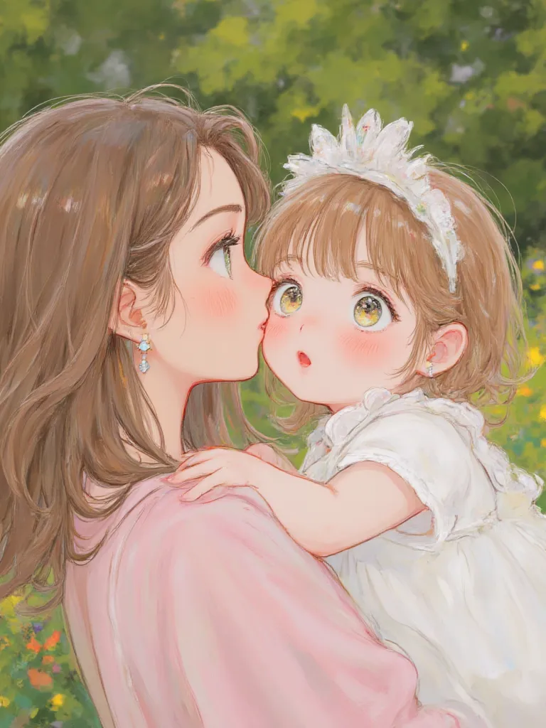 Thumbnail of Loving mother and daughter