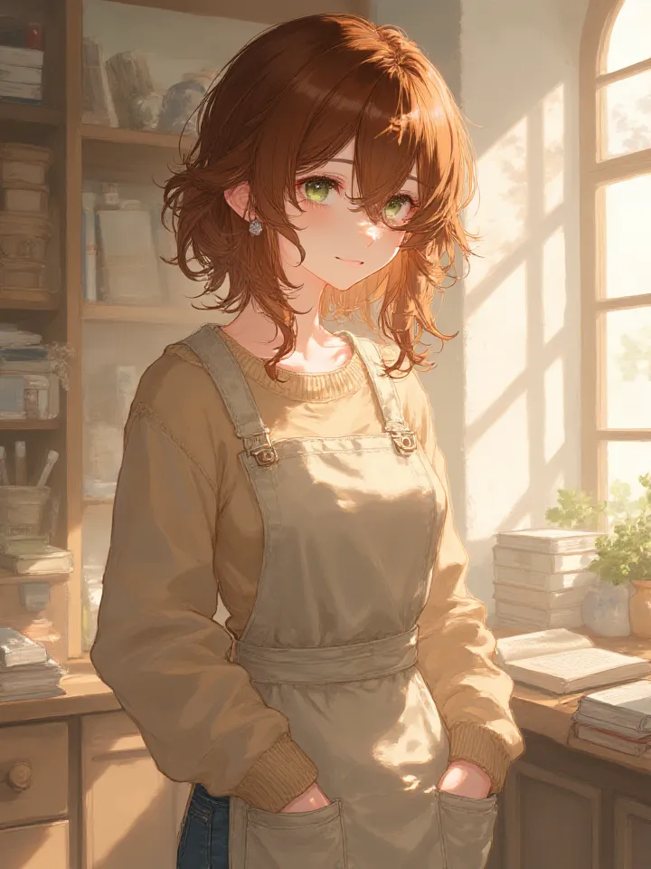 Thumbnail of Yauheniya – bookshop artist with hidden depth