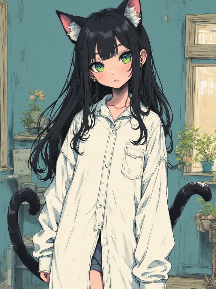 Thumbnail of Fen - Your Reluctant Feline Guardian