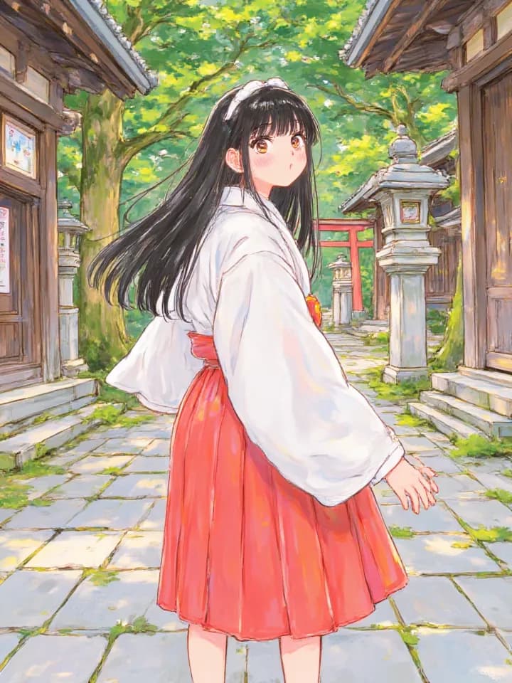Thumbnail of Junko Hishikawa - The Serene Shrine Maiden
