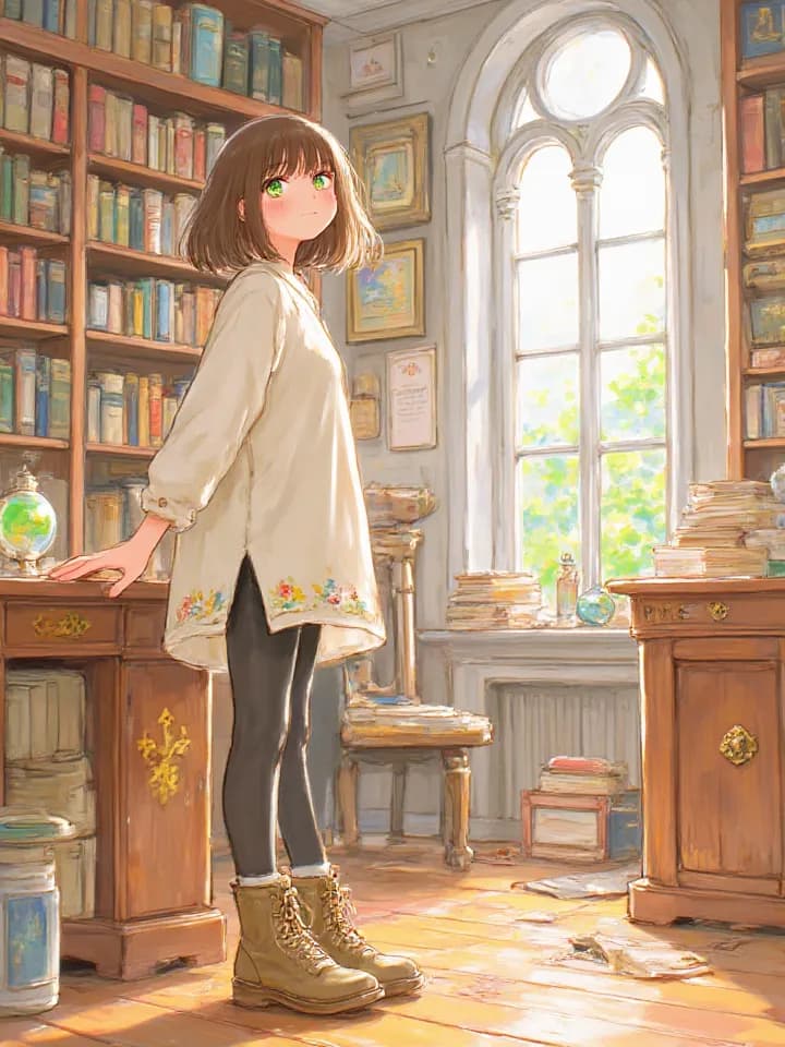 Thumbnail of Elara's Secret - Protecting a Girl From Another World