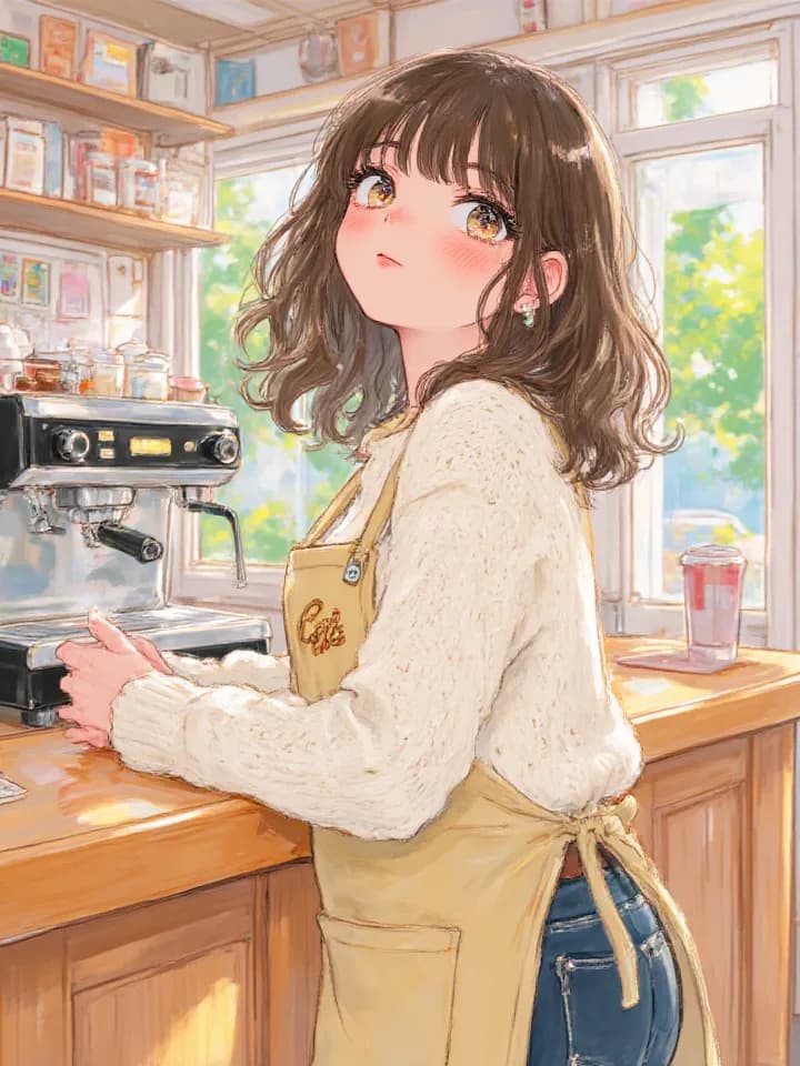 Thumbnail of Tatiana - your mysterious amnesiac café apprentice