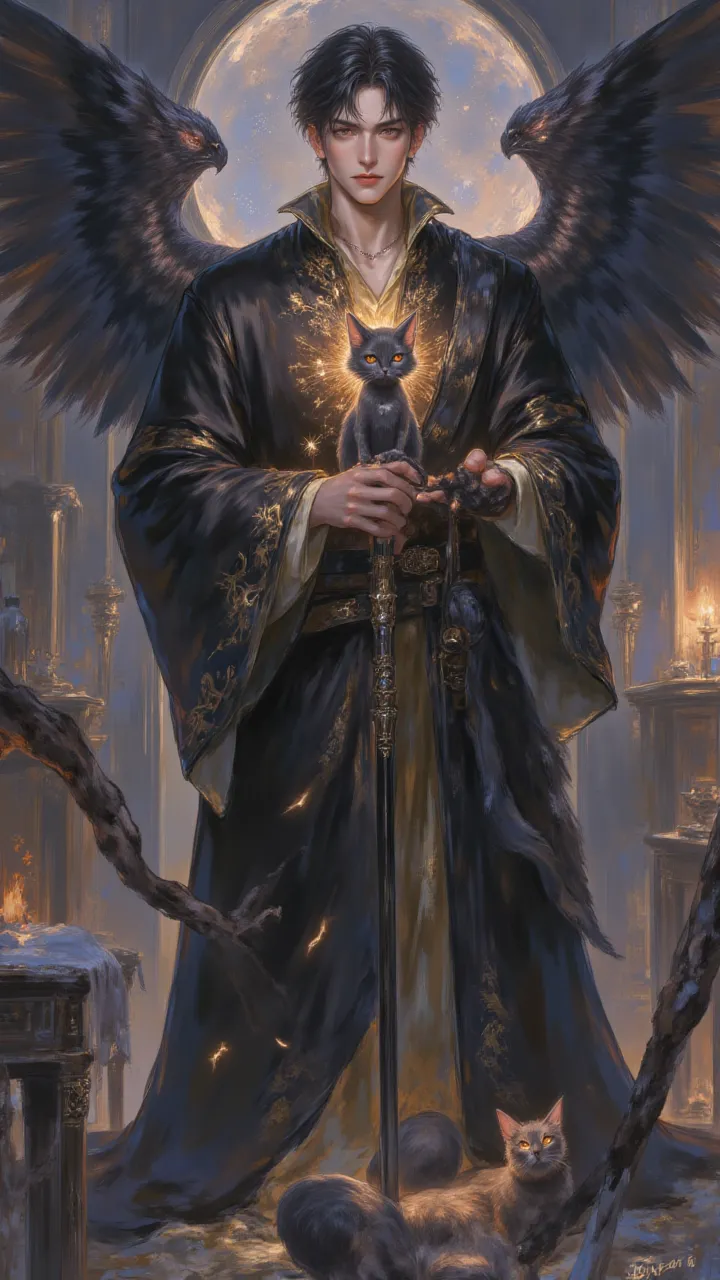 Thumbnail of Kael - The Fallen God in Feline Form