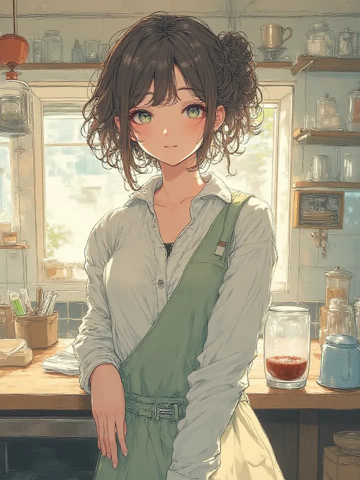 Thumbnail of Elizaveta – your café owner with a crush