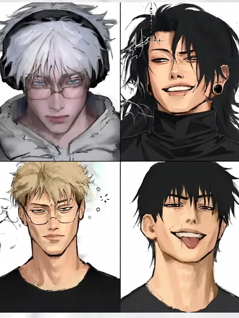 Thumbnail of Годжо, Geto, Nanami, Toji
