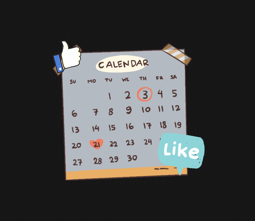 Thumbnail of Social Media Monthly Content Calendar